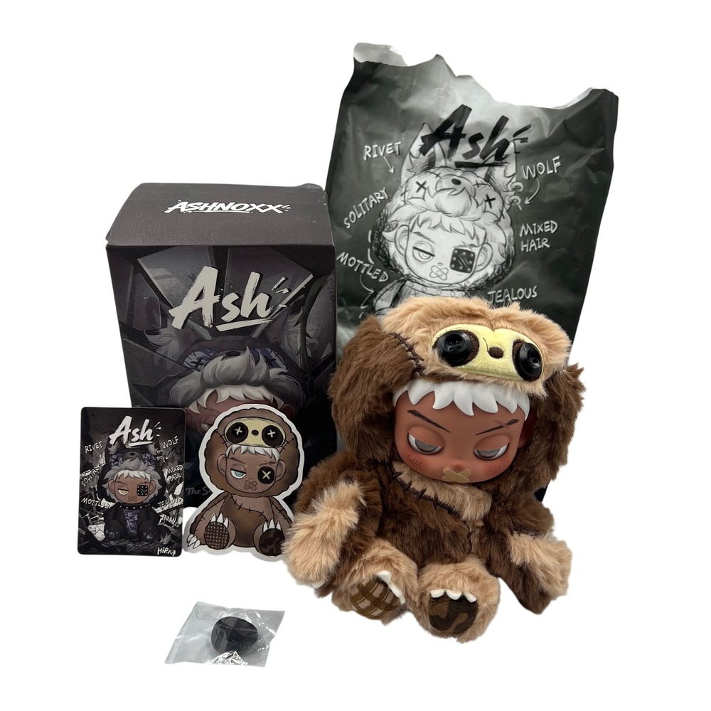 Ashnoxx Ash 6+1 Sloth Plush Pendant Figure Seven Divine Melodies Confirmed